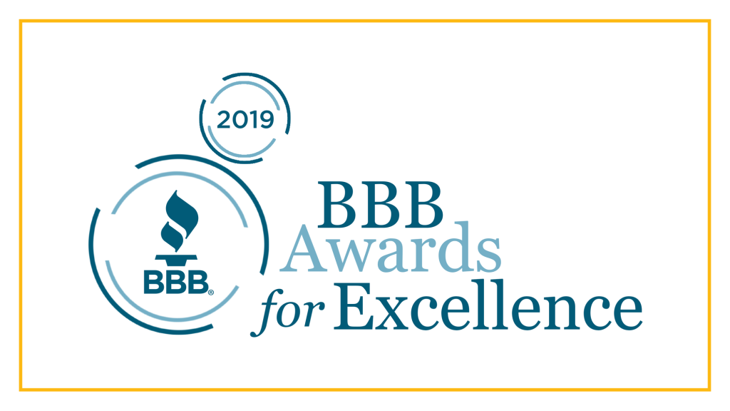 BBB award of Excellence