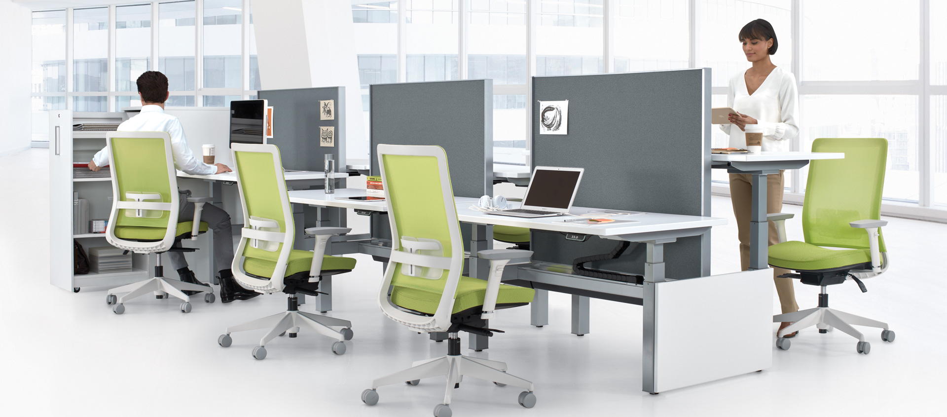 Work Stations, Open Benching Systems, and Cubicles: The Options and Products at Ace Office Furniture Houston