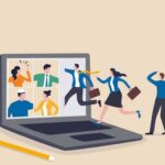 Laptops and Office Workers